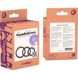 Set Bandoleros Anneaux Silicone 3uts