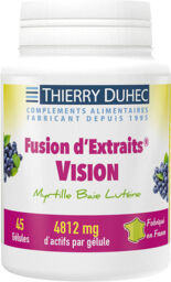 Fusion d'Extraits® Vision : Conditionnement - 180 gélules