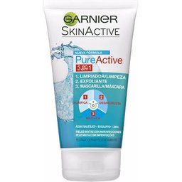 Pure Active 3 En 1 Gel Limpiador Piel Grasa 150ml