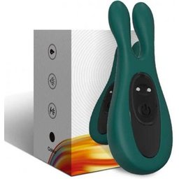 Stimulateur & Vibrateur Rabbit Vert 1ut