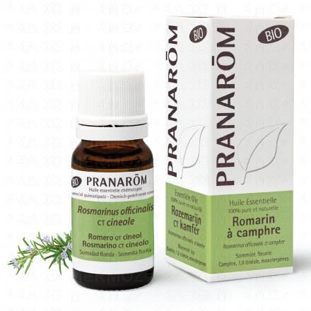 Huile essentielle Romarin à Camphre bio flacon 10ml