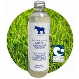 Gel Bain Douche Au Lait De Jument Bio Sans Parfum Flacon De 250 Ml