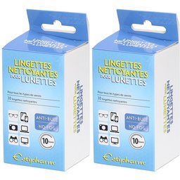 Estipharm® Lingettes nettoyantes pour lunettes