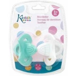 Set Jouet Dentition +3m Bleu et Blanc