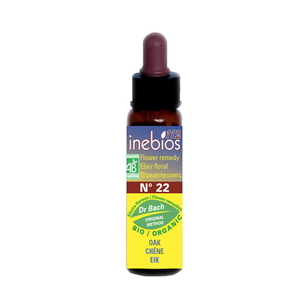 Fleur de Bach n°22 Oak - Chene Bio 10ml