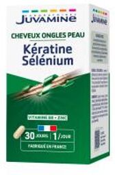 Kératine Sélénium 30 Unités - Pot 30 gélules
