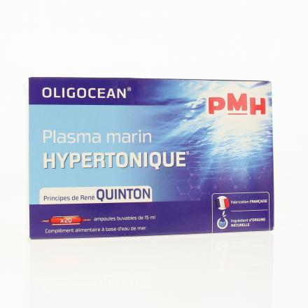 Plasma marin hypertonique ampoules buvables 20 x 15ml