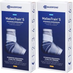 Bauerfeind® Malleotrain® S Chevillère taille 5 gauche titane