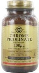 Chrome Picolinate 200 µg 90 Gélules Végétales - Flacon 90 gélules