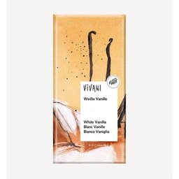 Chocolate Blanco con Vainilla Bourbon Bio 80g