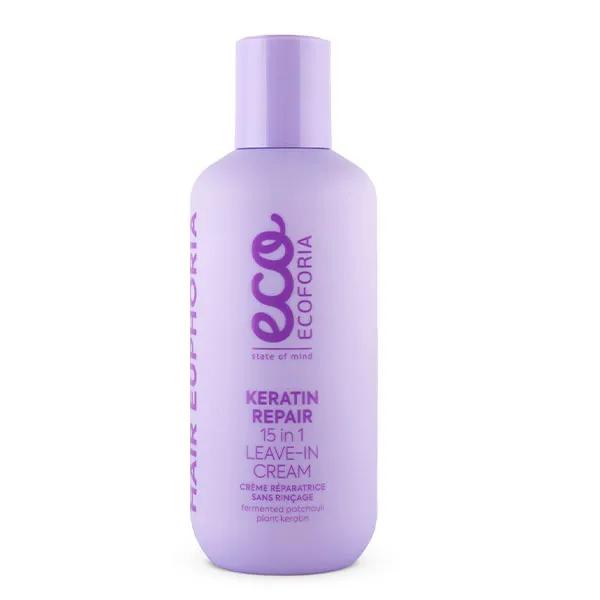 Crème 15en1 sans rinçage réparation kératine 200ml