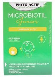 Microbiotil Junior Immunité & Os 7 Sachets de 2 g - Boîte 7 sachets de 2 g