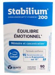 Stabilium 200 Équilibre Émotionnel 90 Unités - Boîte 90 capsules
