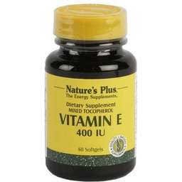 Nature's Plus Vitamine E 60 Pearls