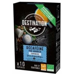 Café Pur Arabica Décaféiné Bio 10uts
