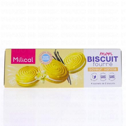 Mon Biscuit Fourré Saveur Vanille 4 sachets de 2