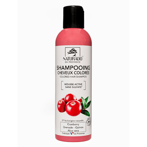Naturado Shampoing Cheveux Colorés Bio 200ml