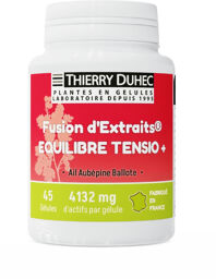 Fusion d'Extraits® Equilibre Tensio+ : Conditionnement - 2x 180 gélules