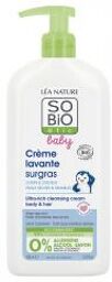 Baby Crème Lavante Surgras Biologique 500 ML - Flacon-Pompe 500 ml