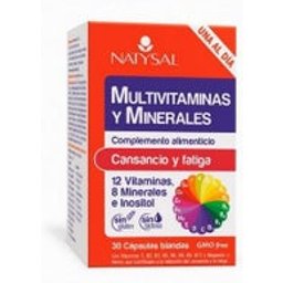 Multivitamines Minérales Minérales 30 gélules