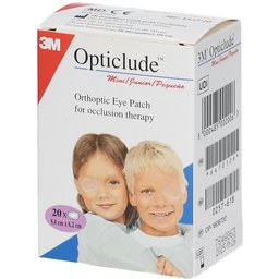 3M™ Opticlude™ Pansements orthoptiques Junior (6,3 x 4,8 cm) 153720