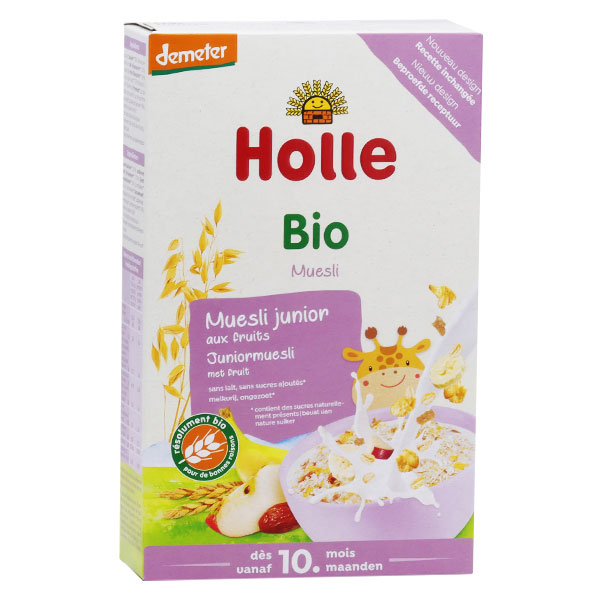 Mueslis Junior Bio Multicéréales aux Fruits +10m 250g