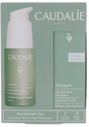 Vinopure Sérum Salicylique Anti-Imperfections 30 ml + Stop Boutons Salicylique 15 ml Offert - Coffret 2 produits