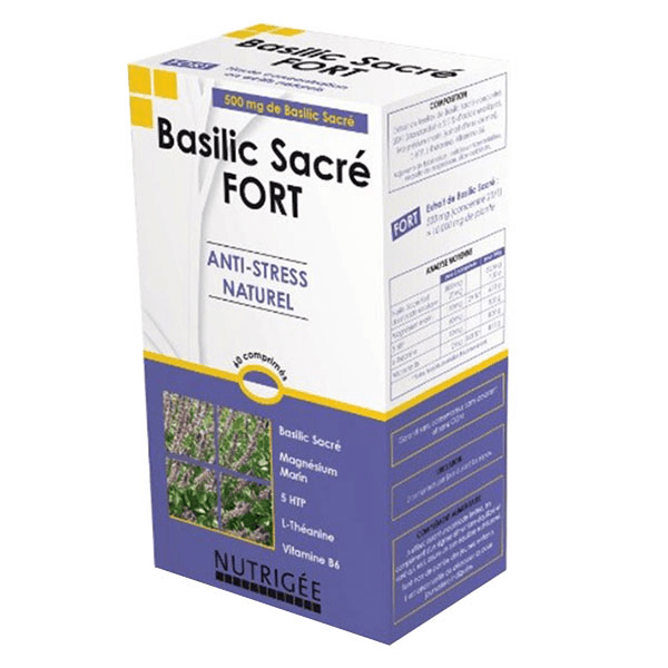 Basilic Sacré Fort 60 comprimés