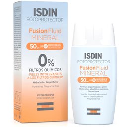 Fotoprotector ISDIN® Fusion Fluid Mineral SPF 50+ 50 ml