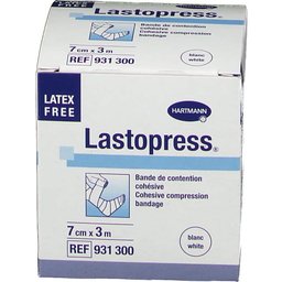 Larochette Bde Lastopress 7Cmx3M Blanc