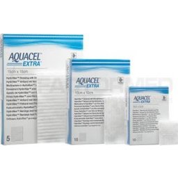 Aquacel Extra Hydro Fibre Pad 10x10cm 10uds