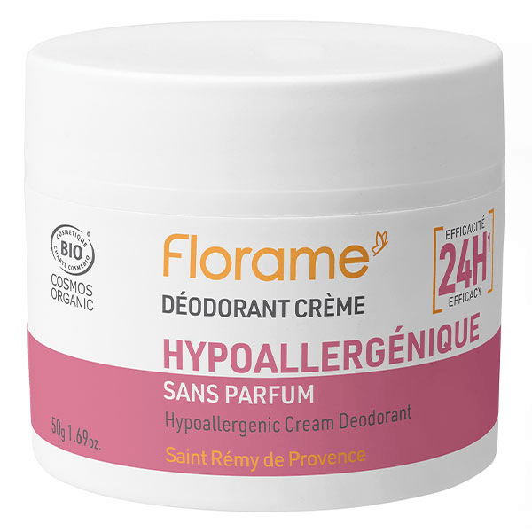 Corps Déodorant Crème à l'Aloe Vera Bio 50g