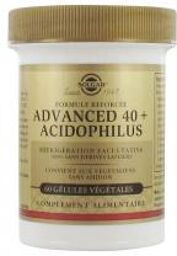 Probiotiques avancés 40+ à base de probiotiques - Complément alimentaire en gélules végétales de 60 unités - Pot 60 gélules végétales