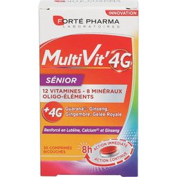 MultiVit'4G Sénior 30 Comprimés