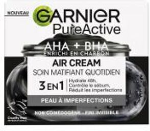 PureActive Air Cream Soin Matifiant Quotidien 3en1 50 ml - Pot 50 ml
