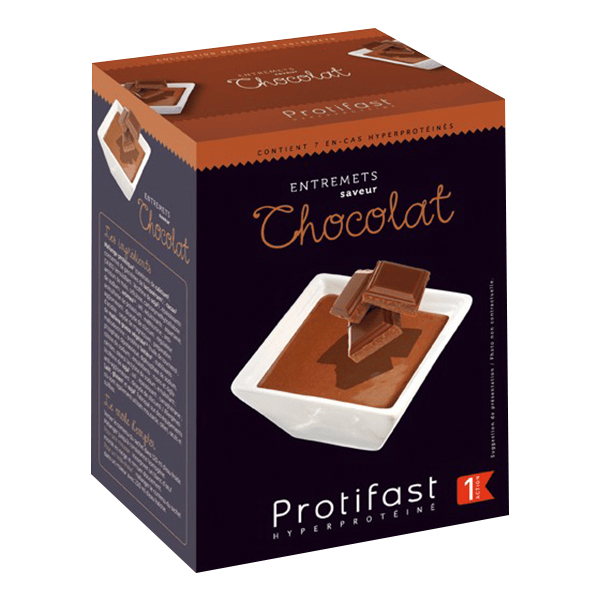 Entremet Hyperprotéiné Chocolat 7 Sachets