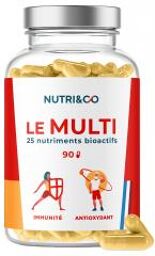Le Multi 25 Nutriments Bioactifs 90 Gélules - Pot 90 gélules