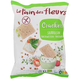 Le Pain des Fleurs Crackers Sarrasin Sans Gluten Vegan 75g