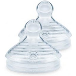 Tétine Nature Sense 6-18 L Silicone 2 pcs