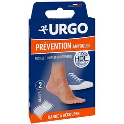 Préventions ampoules, 2 bandes à découper