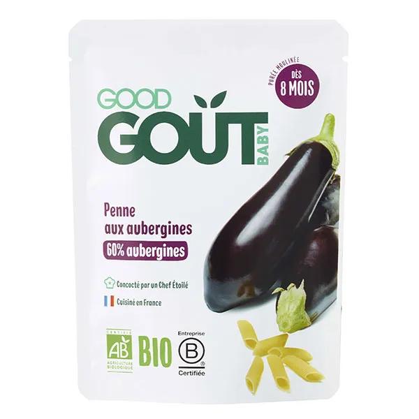 Plat Penne aux Aubergines +8m Bio 190g