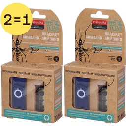 Bracelet Anti-Moustiques Bleu