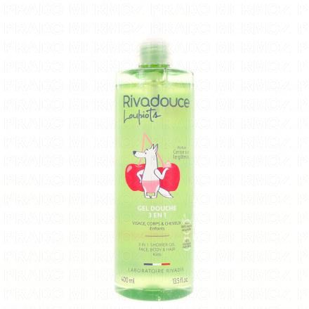 Loupiots - Gel douche 3en1 cerise 400ml