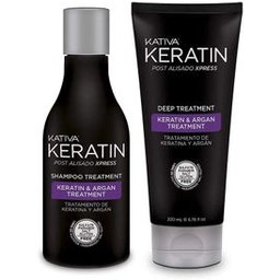 Kit Post Lissage Express Shampooing + Traitement Pack Kativa