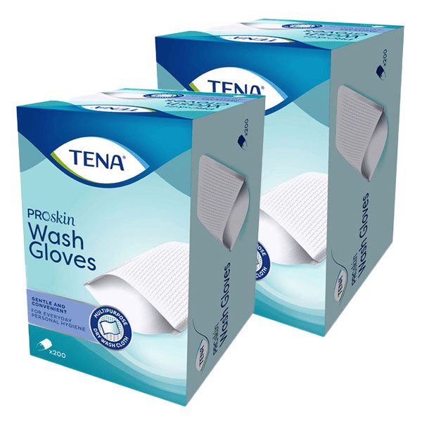 Proskin Wash Glove Gant de Toilette 200 unités - Lot de 2