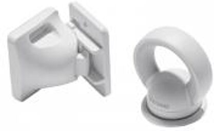 Serrure à Clé Magnétique Lot de 4 - Sachet 4 serrures + 1 clé magnétique + visserie