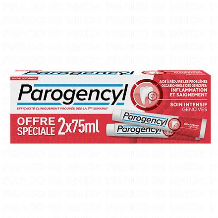 Dentifrice soin intensif gencives lot de 2 tubes 75ml