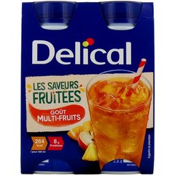 Les Saveurs Fruitées Goût Multi Fruits 4x200ml