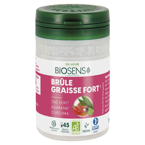 Brûle Graisse Fort Bio 45 gélules végétales