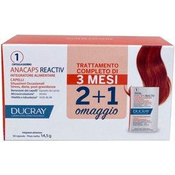 Pack Reactiv Tratamento Capilar Anticaída 3x30caps